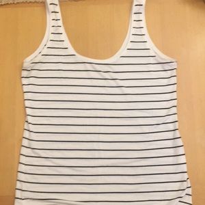 Club Monaco striped tank top